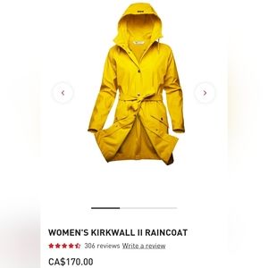 Womens Kirkwall Raincoat
